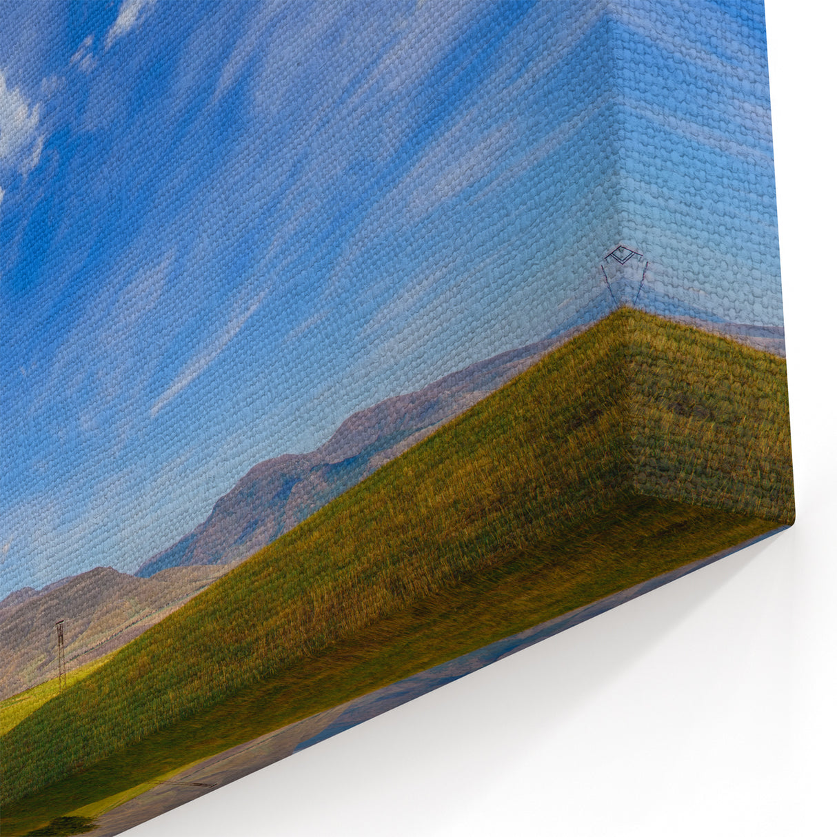 Skyscape Canvas Wall Art - Scenic Sky Landscape Print with Cloudscape