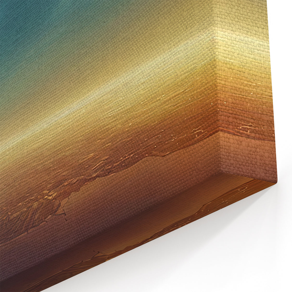 Sunset Sky Wall Decor - Vibrant Skyscape and Cloudscape Canvas Art