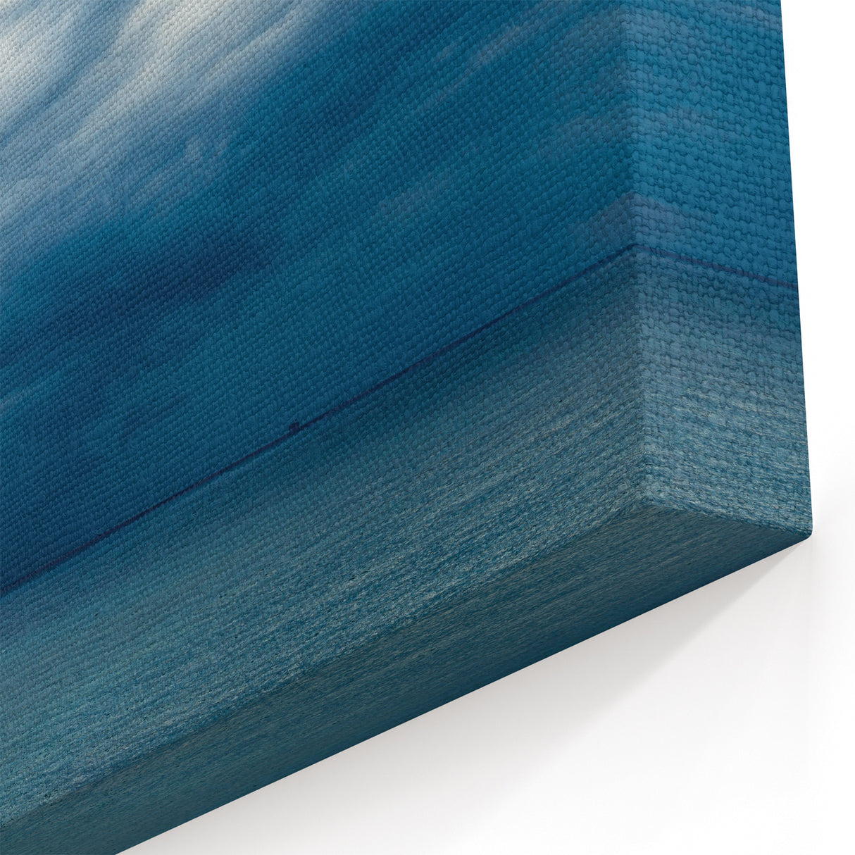 Cloudscape Wall Art - Dramatic Skyscape with Stormy Sea Canvas Print