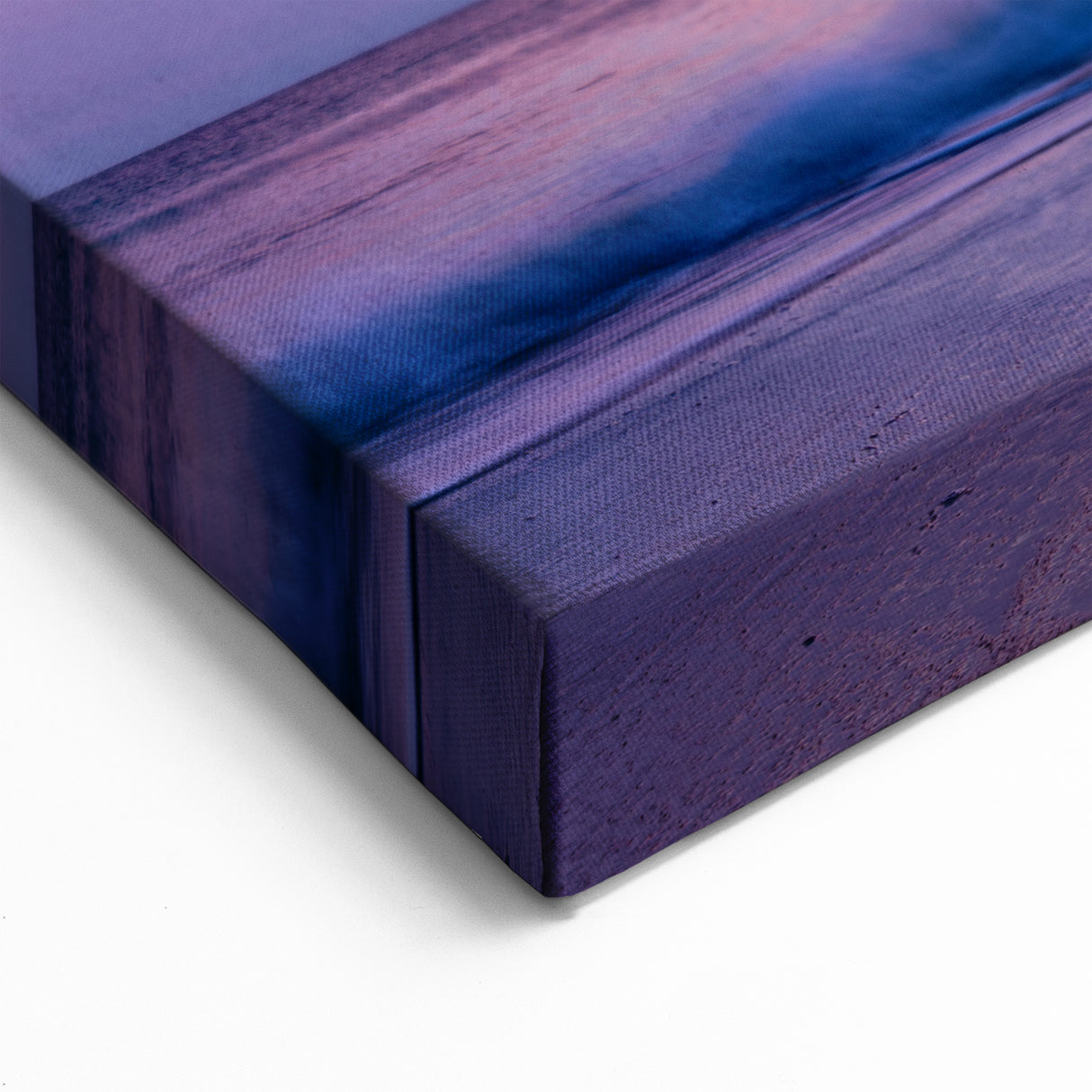 Sunset Sky Art - Vibrant Skyscape with Seagull Canvas Wall Decor