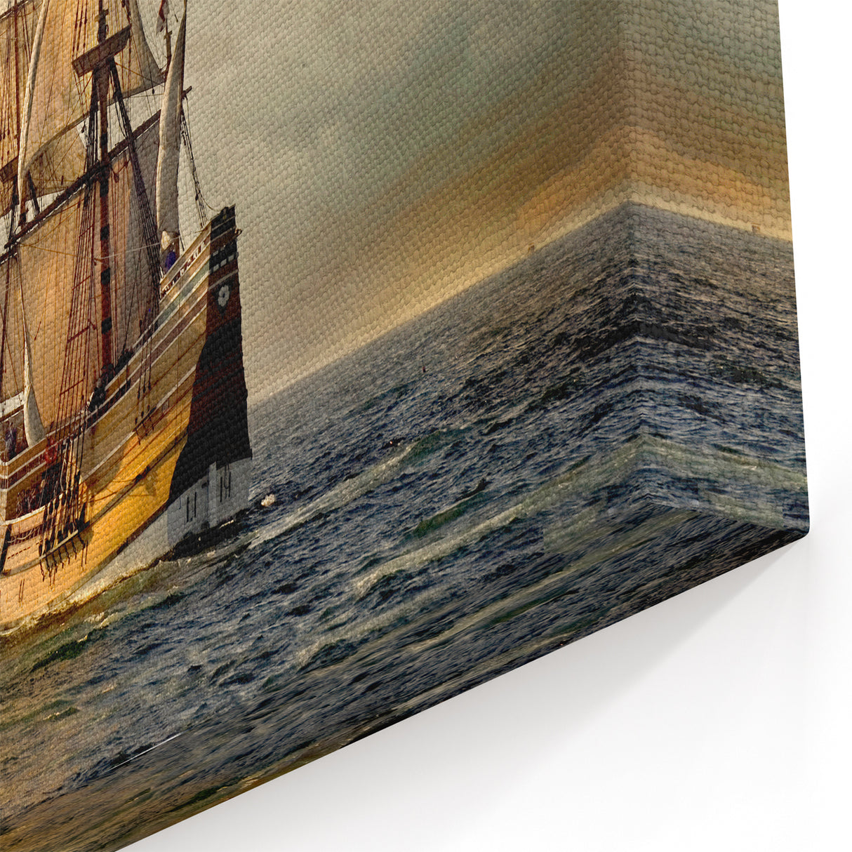 Nautical Maritime Ship Wall Art - Historic Sailing Vessel Decor