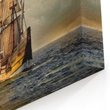 Nautical Maritime Ship Wall Art - Historic Sailing Vessel Decor