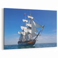 Sailing Ship Ocean Art - Nautical Decor for Maritime Enthusiasts