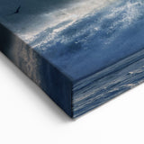 Stormy Seas Ship Wall Art - Dramatic Nautical Maritime Decor