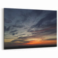 Twilight Sky Canvas - Serene Sunset and Cloudscape Wall Art Decor