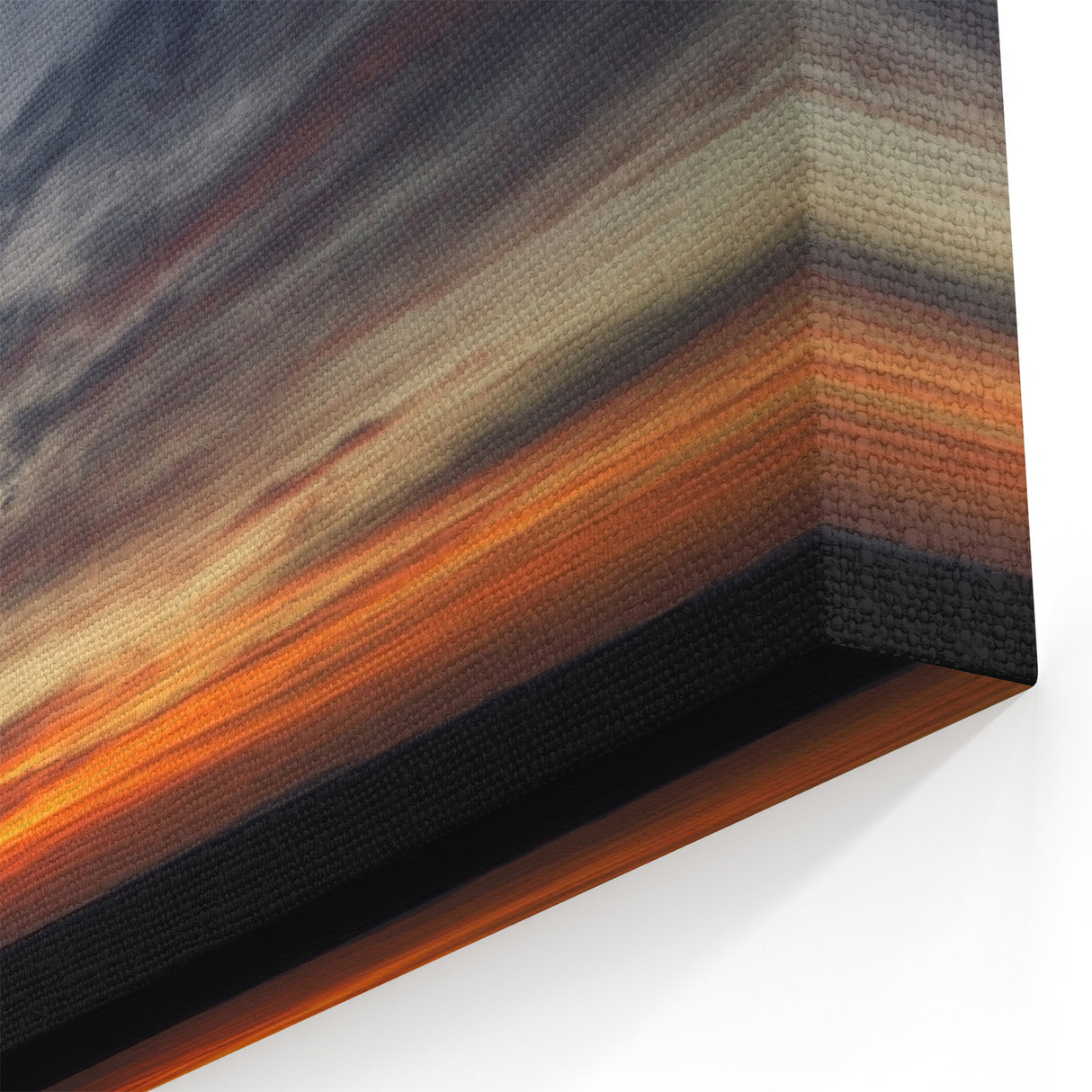 Twilight Sky Canvas - Serene Sunset and Cloudscape Wall Art Decor