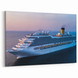 Luxury Cruise Ship Wall Art - Nautical Maritime Voyage Decor