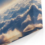 Above the Clouds Canvas - Serene Sky and Cloudscape Wall Art Decor