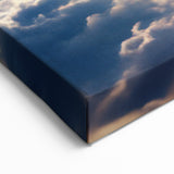 Above the Clouds Canvas - Serene Sky and Cloudscape Wall Art Decor