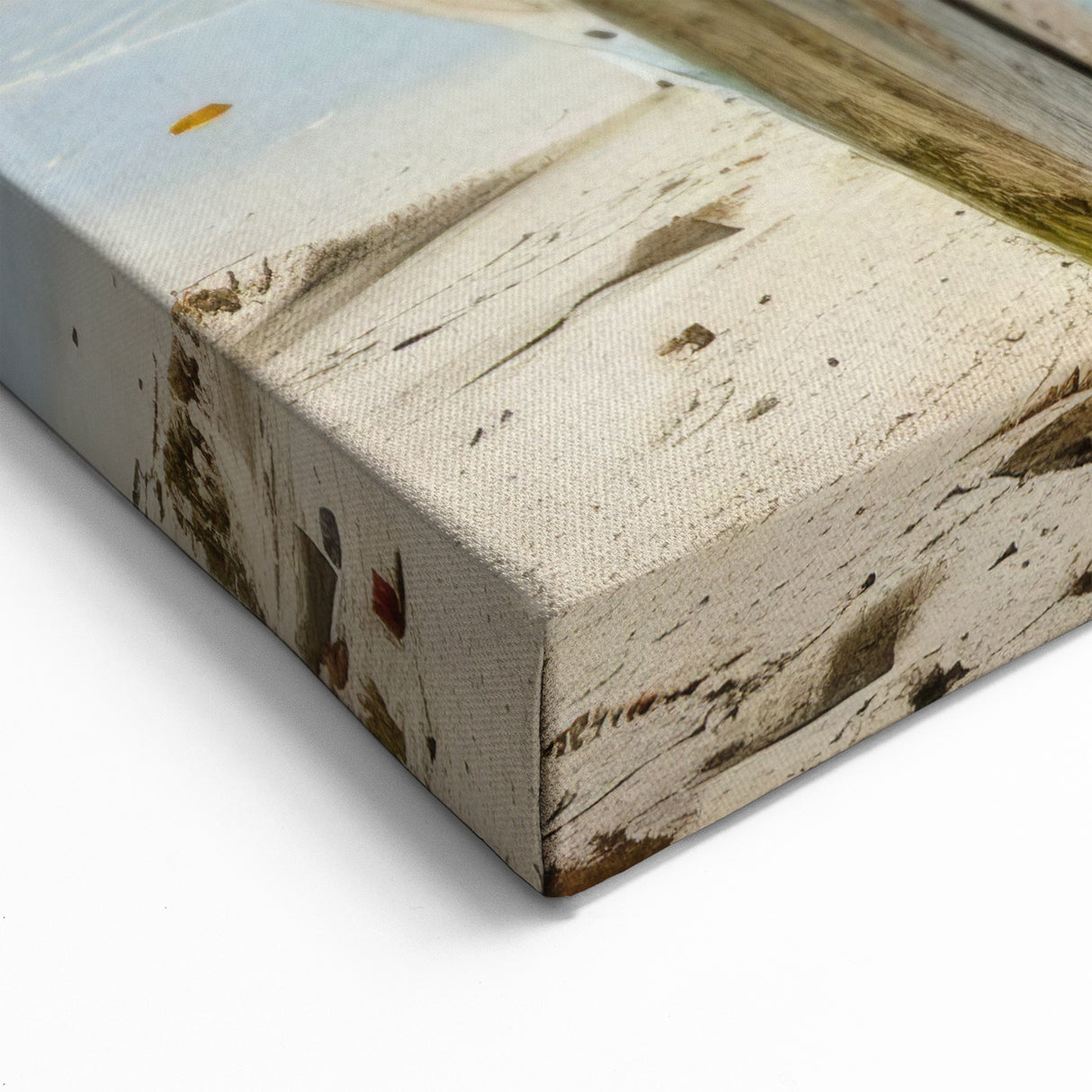 Coastal Rowboat Art Print - Nautical Decor for Beach Homes