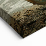 Weathered Rowboat Wall Art - Coastal Serenity Nautical Decor