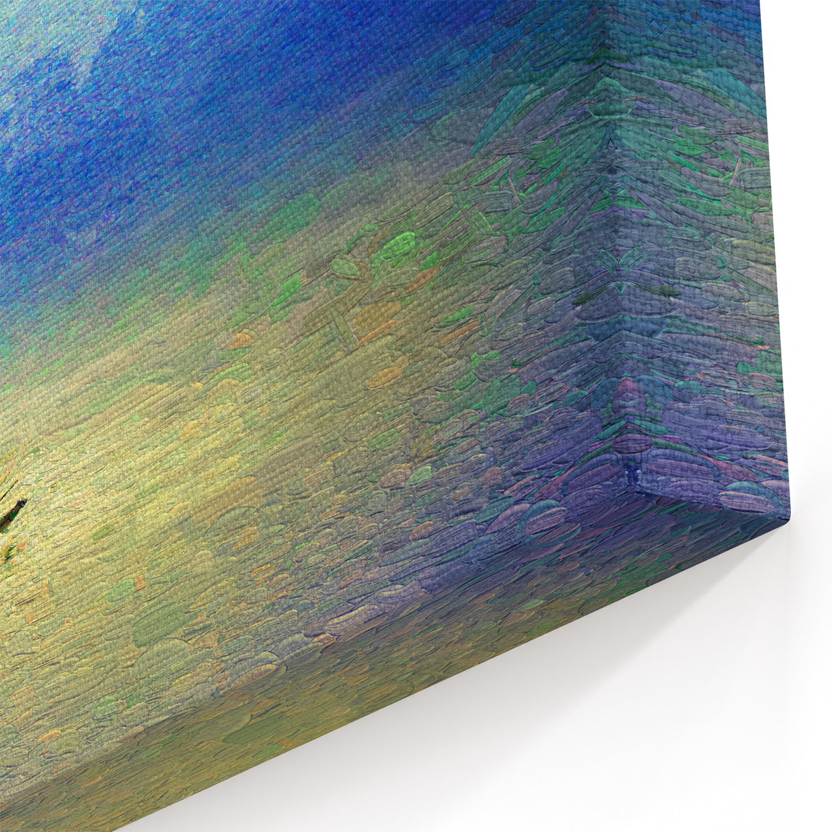 Impressionist Rowboat Wall Art - Vibrant Nautical Decor for Homes