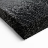 Dramatic Monochrome Skyscape Art – Bold Black and White Landscape Decor