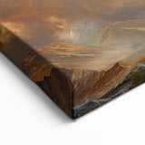 Epic Tall Ship in Storm Wall Art - Dramatic Nautical Canvas