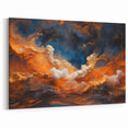 Surreal Cosmic Skyscape Art – Fantasy Cloud and Star Wall Decor