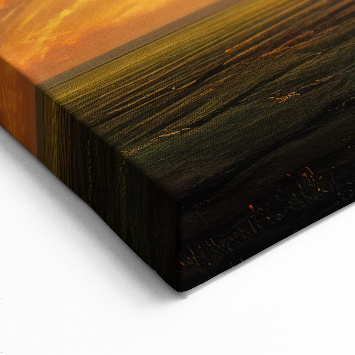 Vibrant Skyscape Canvas Art – Dramatic Sunset and Horizon Wall Decor