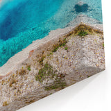 Serene Geyser Pool Art - Stunning Natural Landscape Canvas Print