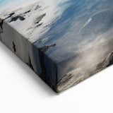 Majestic Geyser Wall Art - Scenic Winter Landscape Geyser Canvas Print