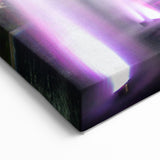 Algeria Wall Art - Vibrant Algerian Cityscape with Night Fountains