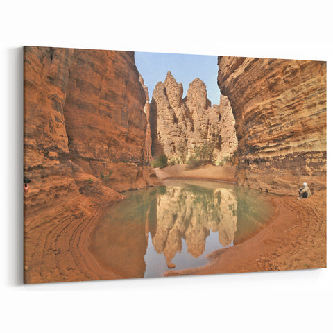 Majestic Algeria Wall Art - Serene Algerian Scenery on Canvas & Print