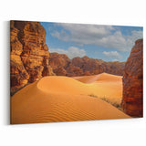 Golden Dunes of Algeria - Stunning Algerian Scenery Wall Art Print