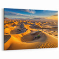 Algerian Sahara Splendor - Panoramic Desert Landscape Wall Art Print