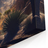 Algerian Highlands Vista - Serene Landscape Wall Art in African Decor