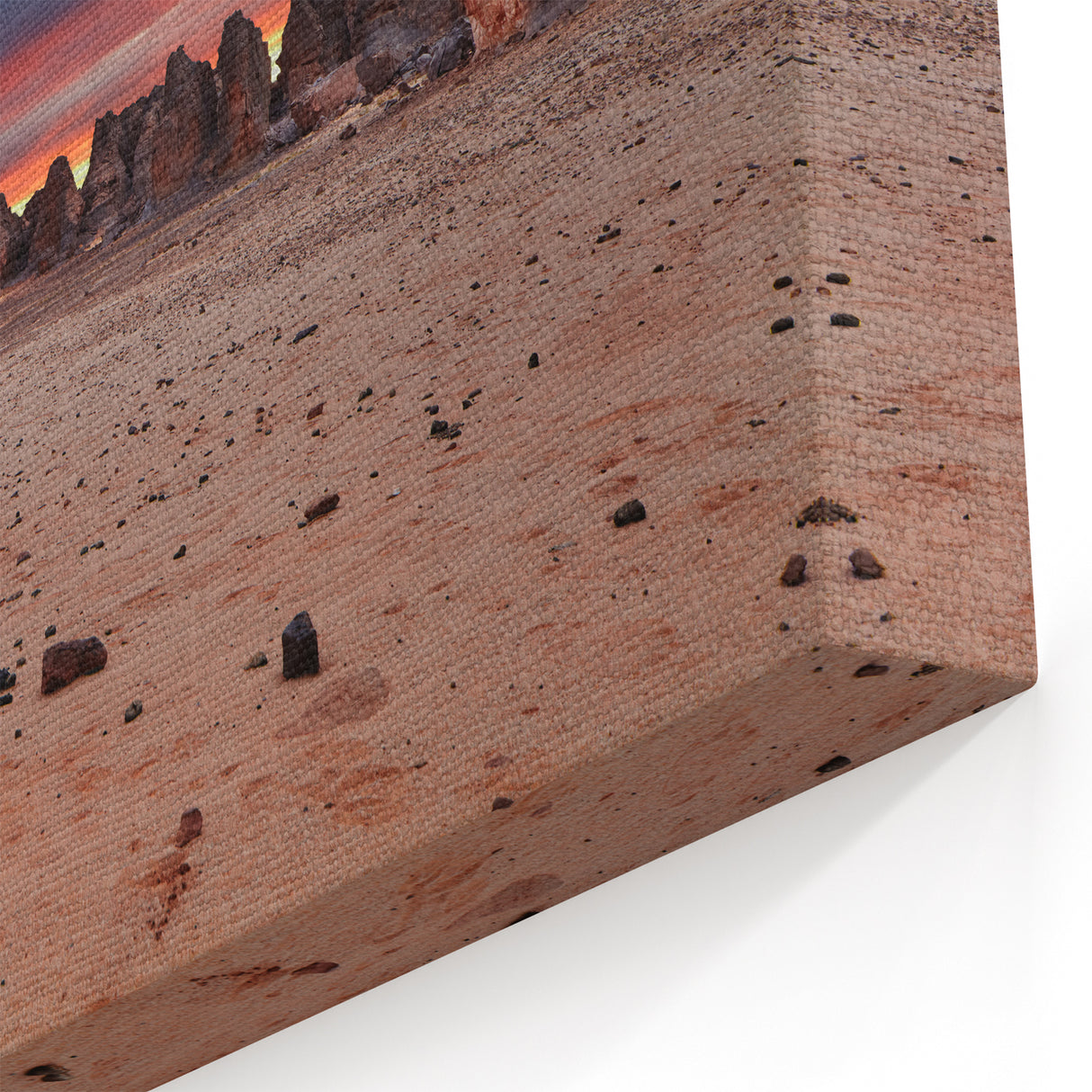 Dramatic Algerian Desert Sunset - Striking Sahara Landscape Wall Art