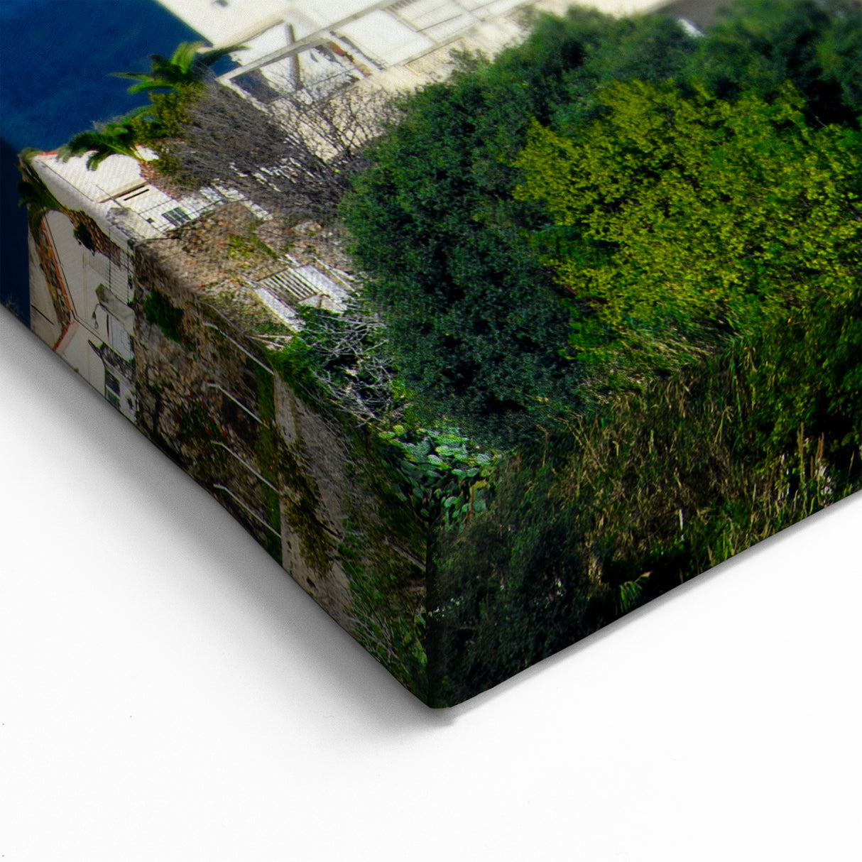 Algerian Architectural Beauty - Stunning Mosque and Mountain Wall Art