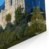 Algerian Architectural Beauty - Stunning Mosque and Mountain Wall Art