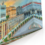 Historic Algerian Cityscape - Vibrant Architecture and Skyline Wall Art