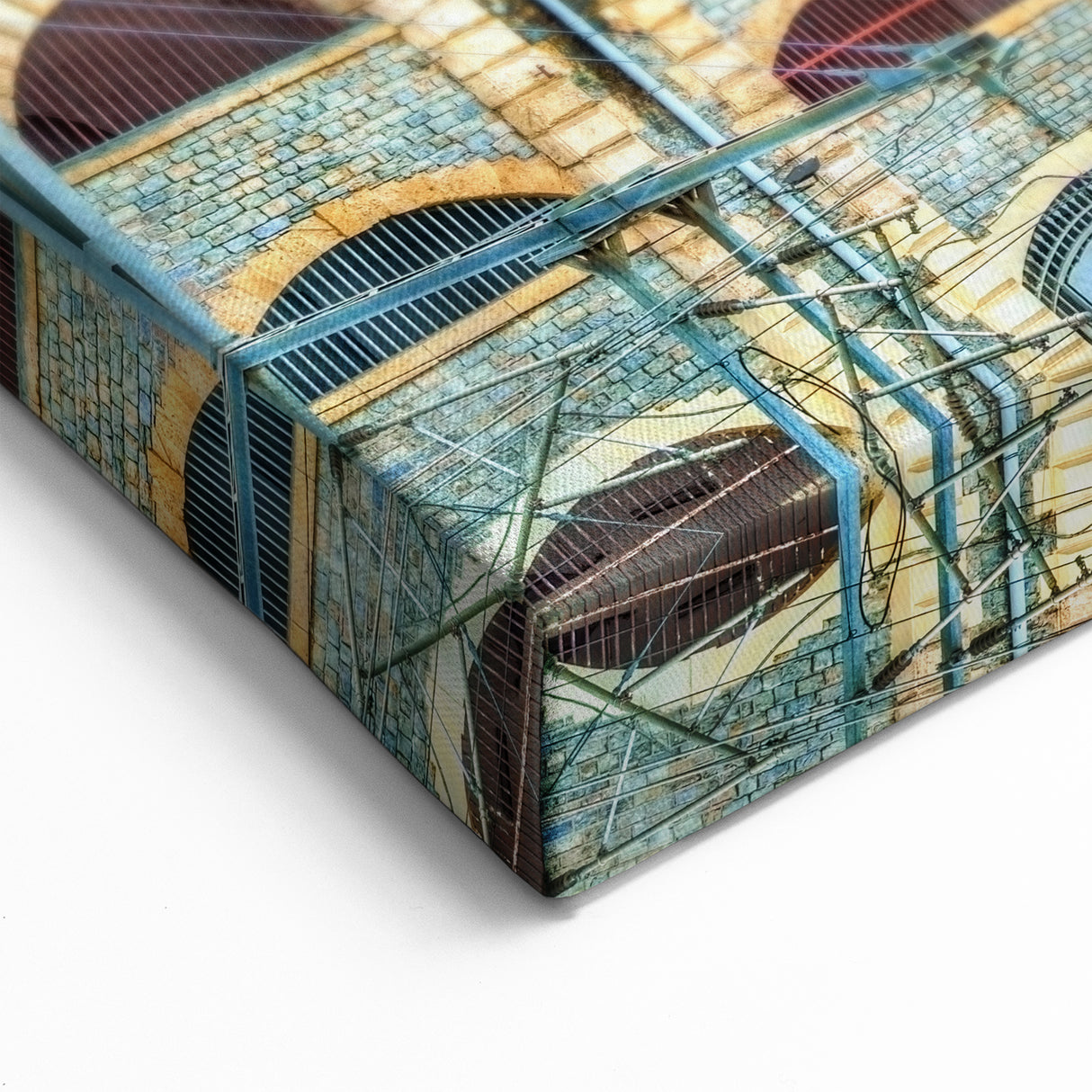 Historic Algerian Cityscape - Vibrant Architecture and Skyline Wall Art