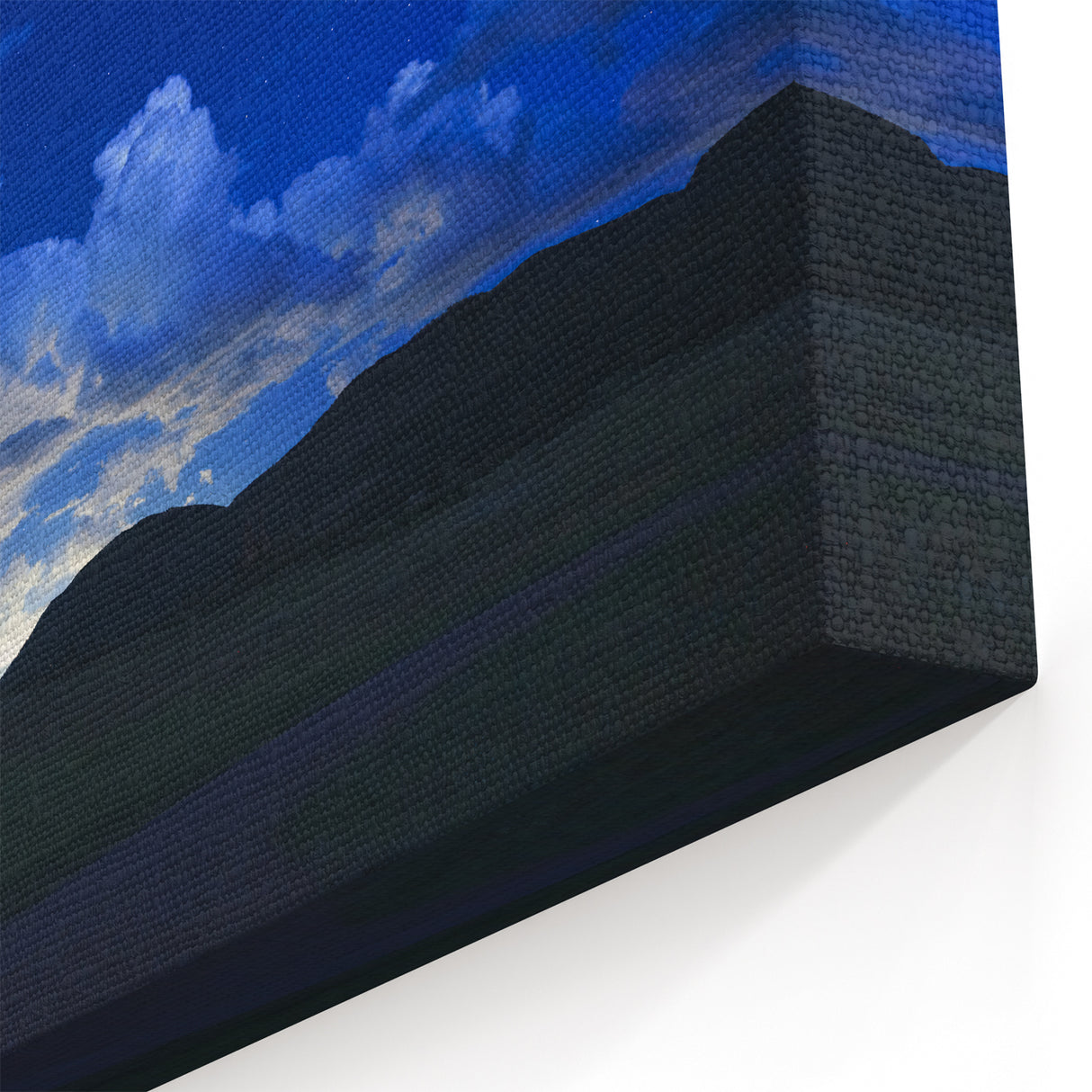 Scenic Colorado Springs Photography - Night Sky with Clouds and Stars