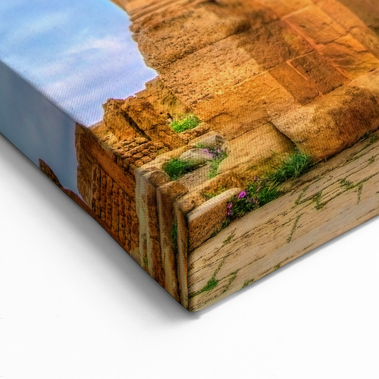 Algeria Wall Art - Ancient Roman Archway in Beautiful Detail