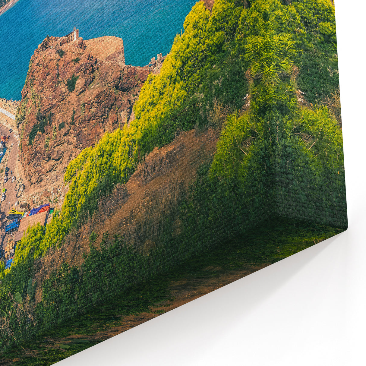 Stunning Algeria Wall Art - Scenic Coastal Landscape Print