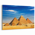 Pyramids of Giza Egypt Wall Art - Egyptian Culture Canvas Prints