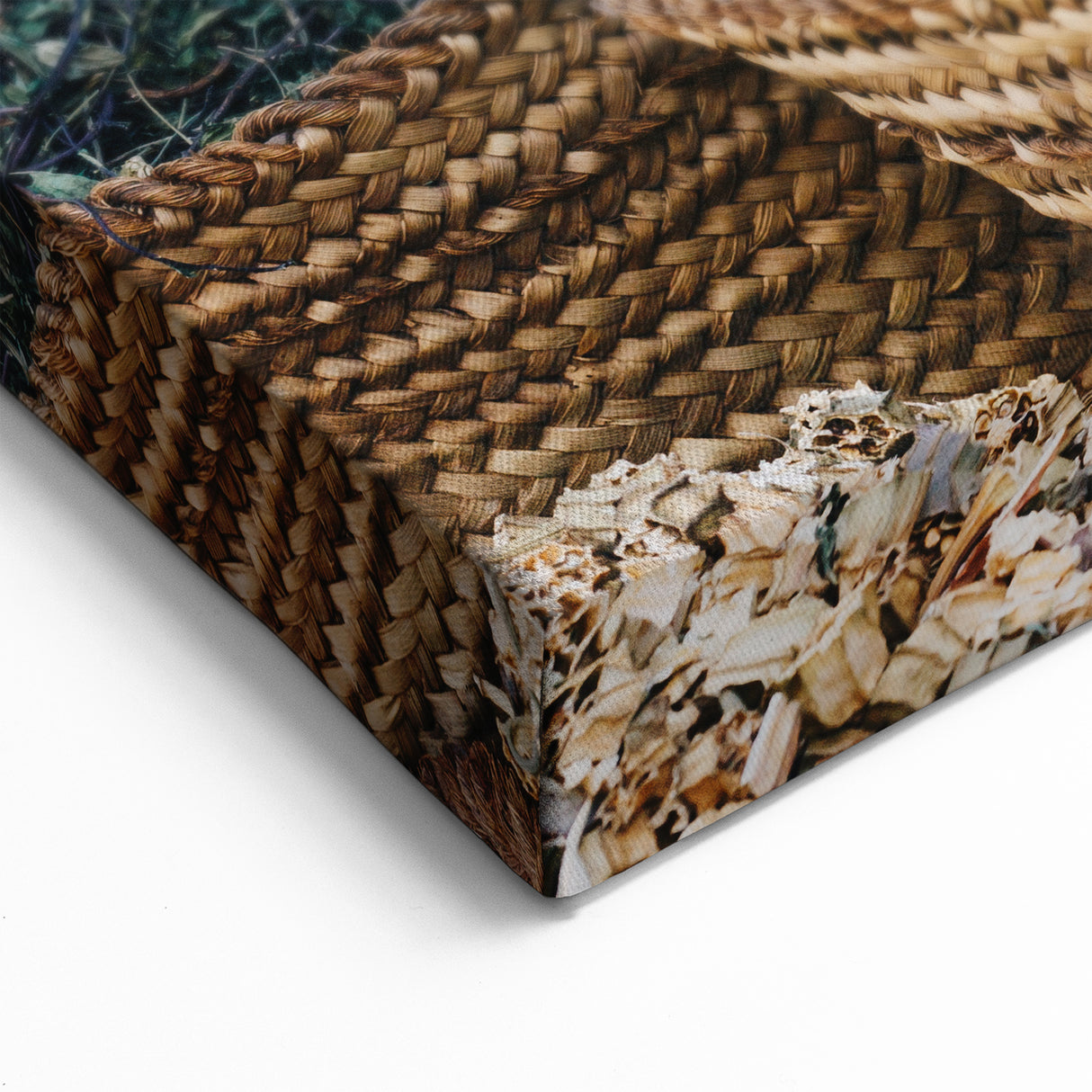 Egyptian Market Baskets Wall Art - Traditional Egypt Canvas Prints