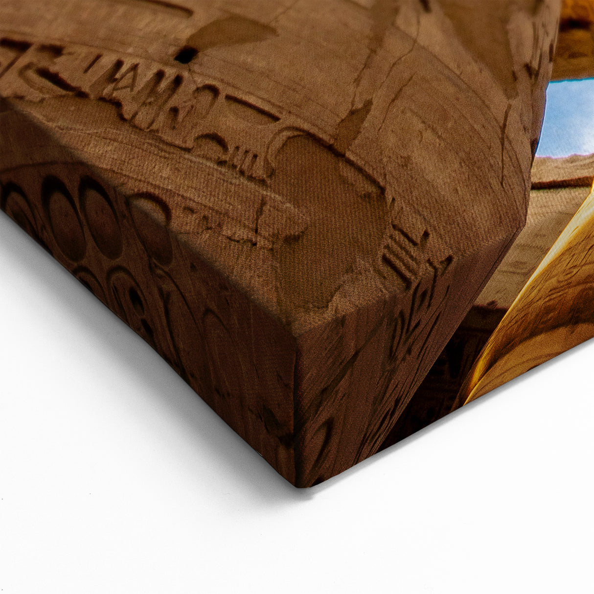 Ancient Egyptian Temple Columns Wall Art - Majestic Egypt Canvas Prints