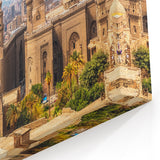 Cairo Skyline and Pyramids Wall Art - Historic Egypt Canvas Prints