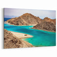 Egyptian Coastal Landscape Wall Art - Serene Red Sea Canvas Prints