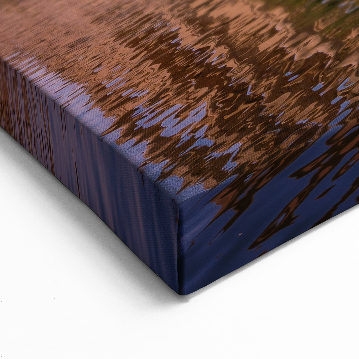 Egyptian Wall Art - Nile River & Temple at Sunset with Vibrant Sky