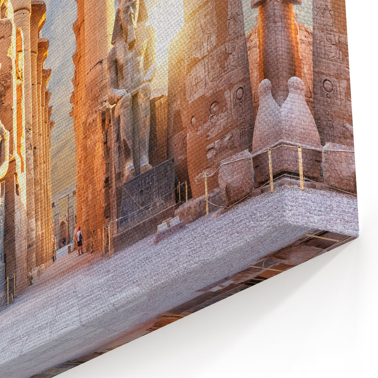 Pharaohs & Temple - Ancient Egypt Wall Art with Stunning Sky