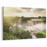 Ethiopian Waterfall Art - Majestic African Scenery Wall Decor Ethiopia Print
