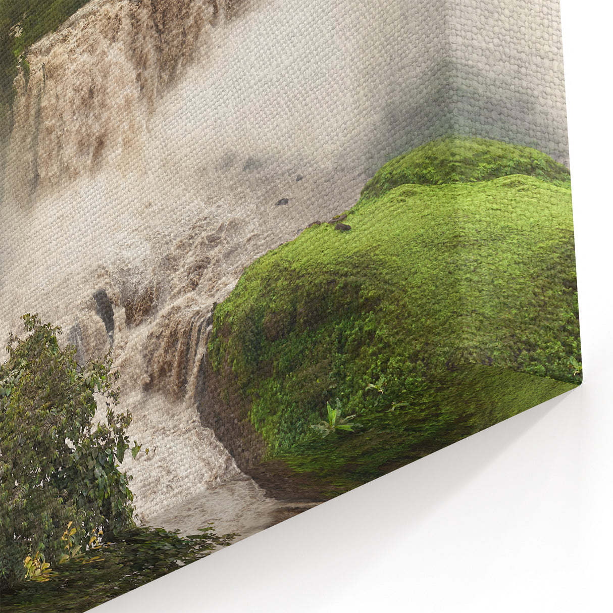 Ethiopian Waterfall Art - Majestic African Scenery Wall Decor Ethiopia Print