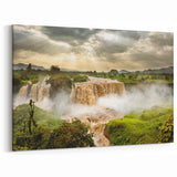 Ethiopian Waterfall Print - Stunning African Scenery Wall Art Ethiopia Decor