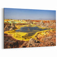 Vibrant Ethiopian Sulfur Springs - African Scenery Art Print