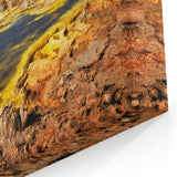 Vibrant Ethiopian Sulfur Springs - African Scenery Art Print