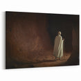 Traditional Ethiopian Monk in Cave - Authentic Ethiopian Wall Art