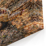 Traditional Ethiopian Reed Boat by Lake - Scenic African Art Print