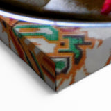 Traditional Ethiopian Cuisine Art - Vibrant Cultural Wall Decor Print